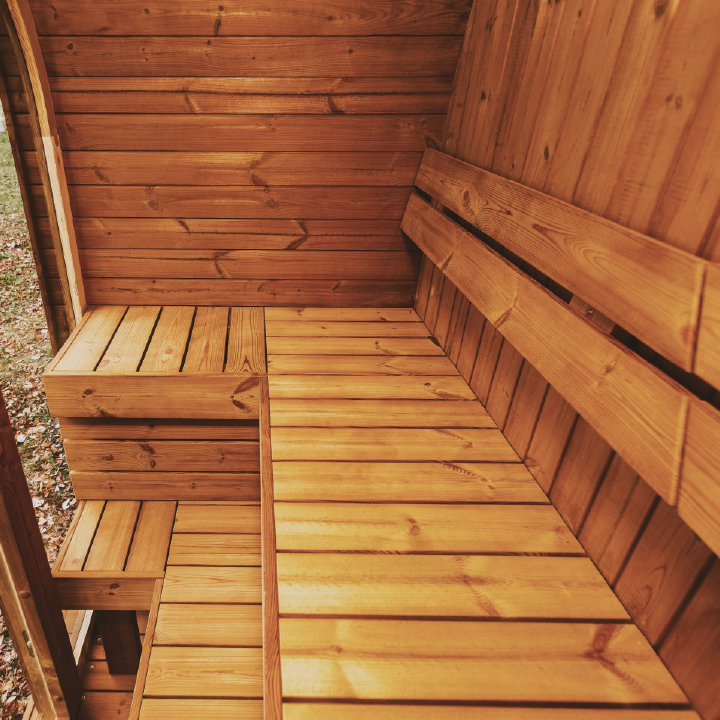 Mande MW16 ThermoWood Outdoor Sauna - Premium Outdoor Relaxation Experience